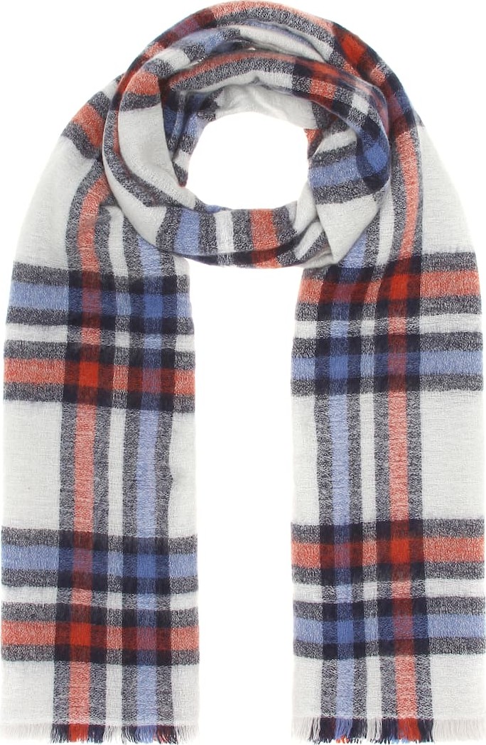 Isabel Marant Suzanne wool and cashmere scarf