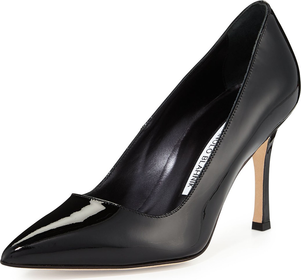 Manolo Blahnik BB Patent Leather 90mm Pump