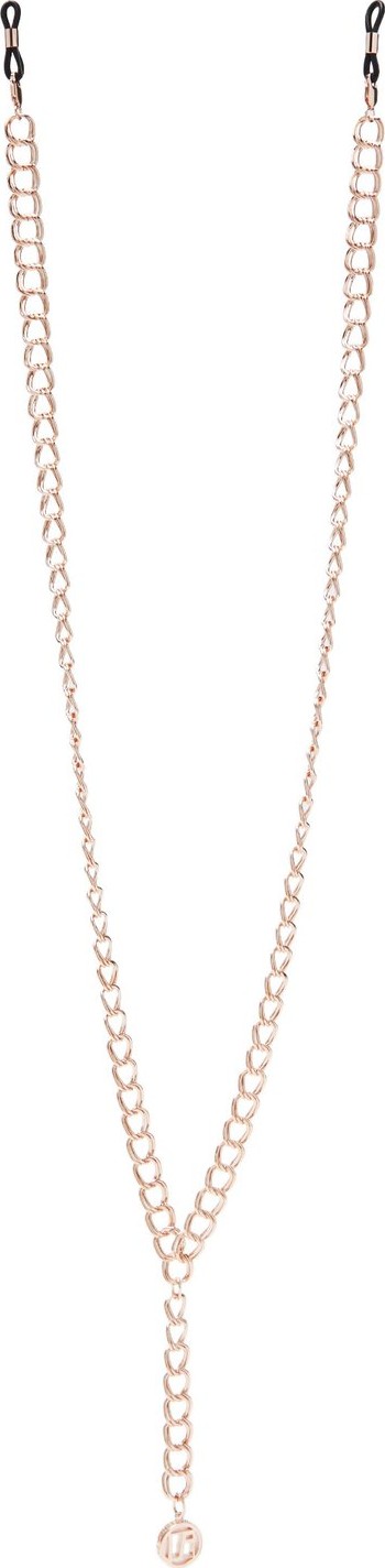 Linda Farrow Logo-pendant sunglasses chain