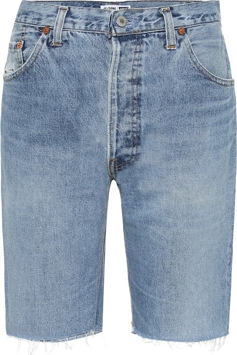 RE/DONE The Long denim shorts