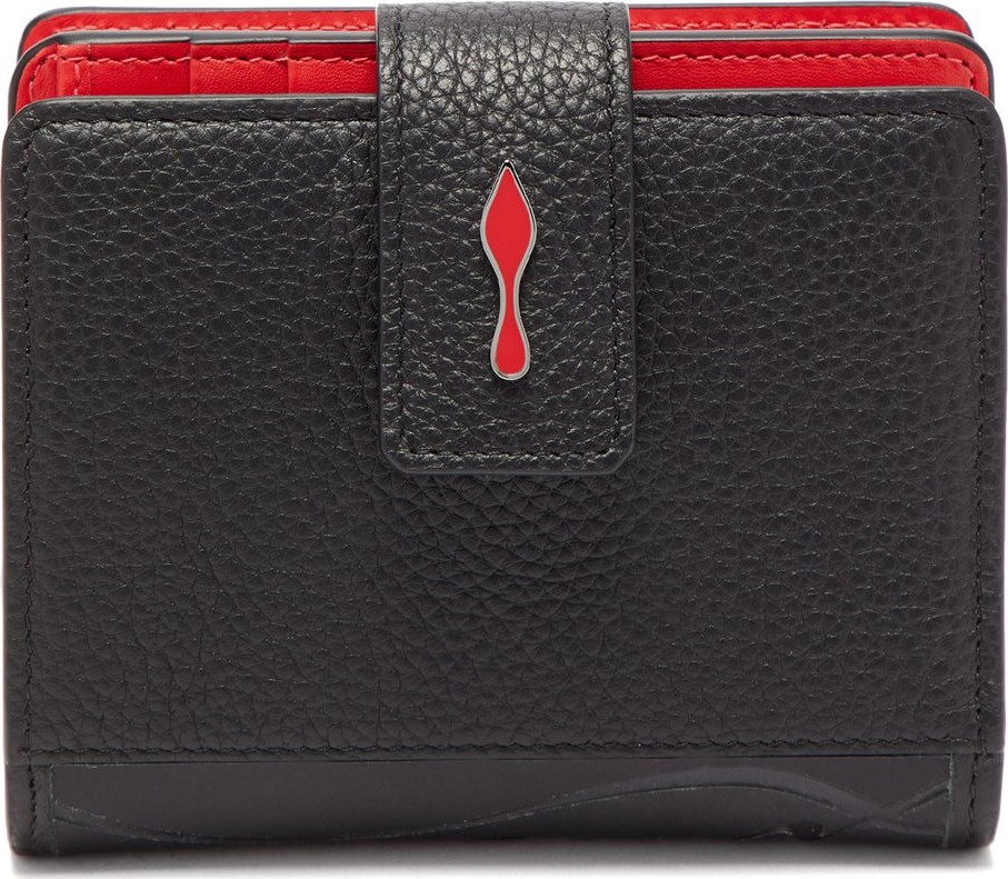 Christian Louboutin Paloma bi-fold grained-leather wallet