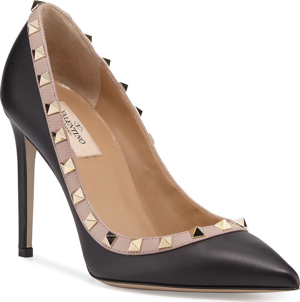 Valentino Rockstud Leather 100mm Pumps