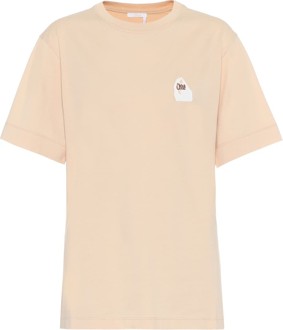 Chloe Logo cotton T-shirt