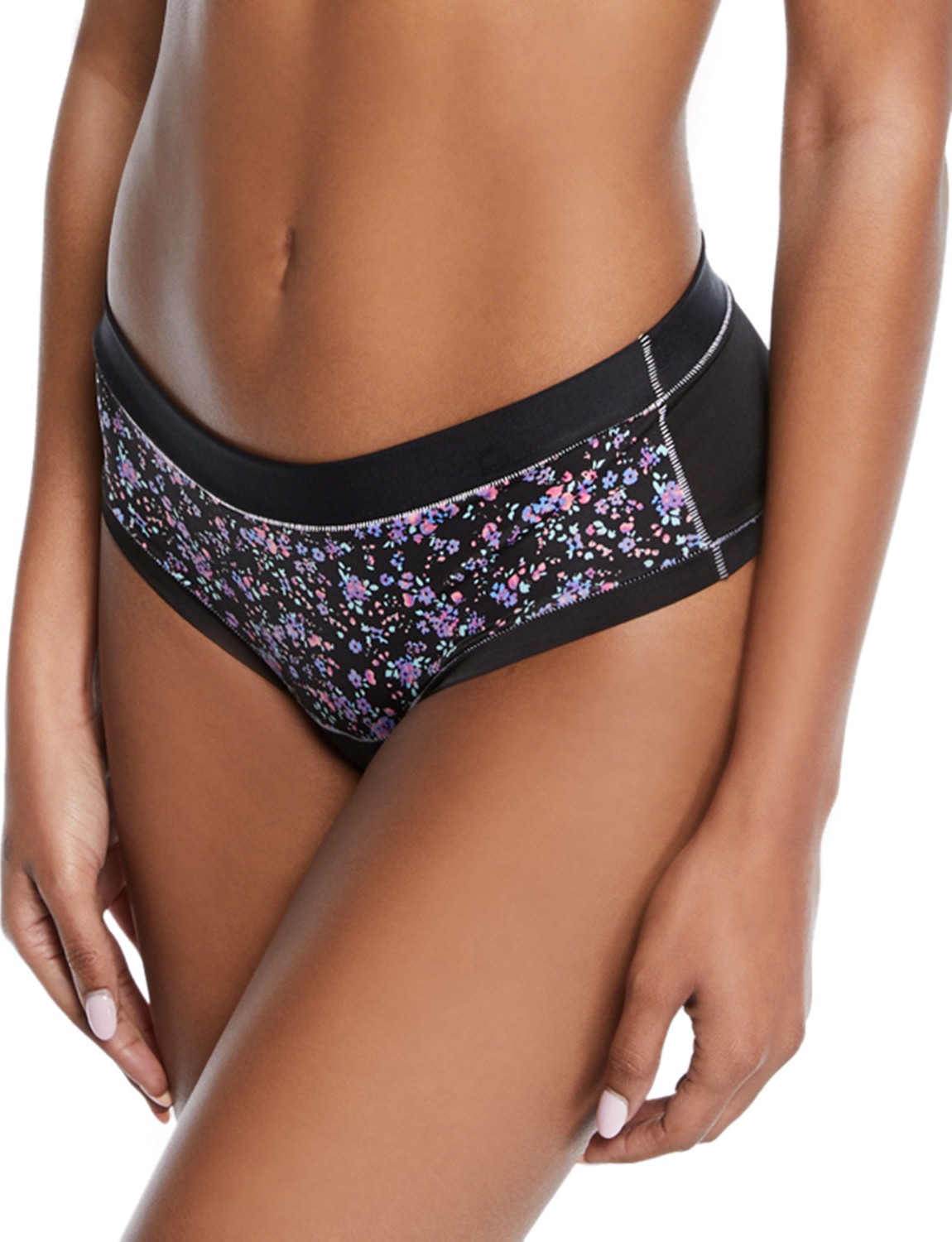 Xirena Paloma Print-Panel Bikini Briefs