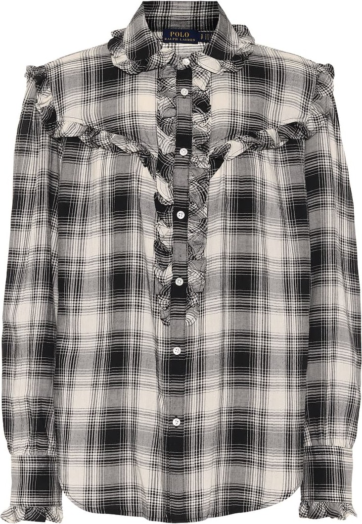Polo Ralph Lauren Checked cotton-blend shirt