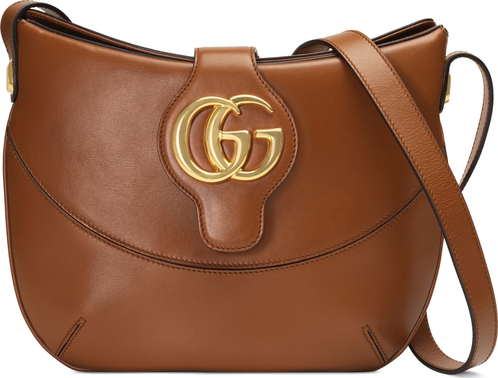 Gucci Medium Arli Leather Shoulder Bag