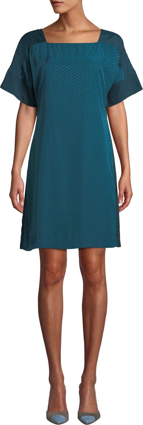 Club Monaco Archmand Dot-Print Shift Dress