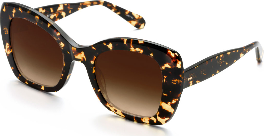 KREWE Felicity Acetate Butterfly Sunglasses
