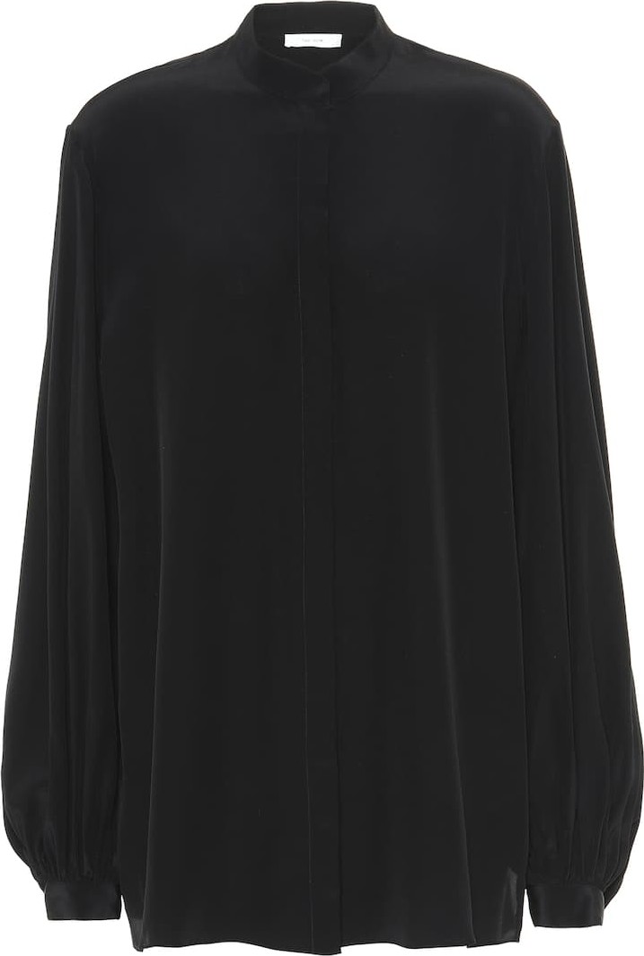 THE ROW Vara silk blouse