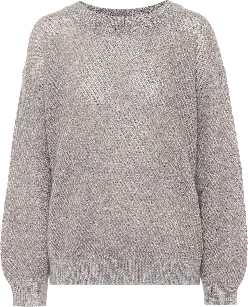 Brunello Cucinelli Mohair and wool-blend sweater