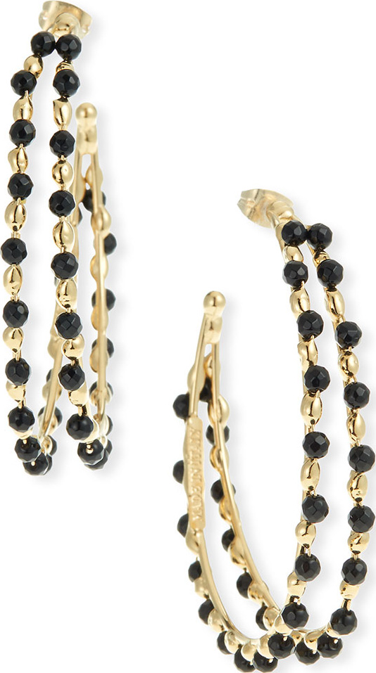 Rosantica Angola Double-Hoop Earrings