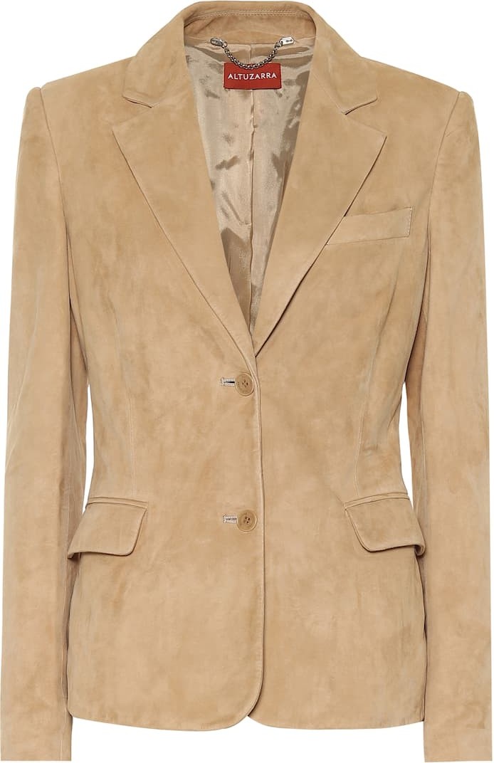 Altuzarra Granville suede blazer