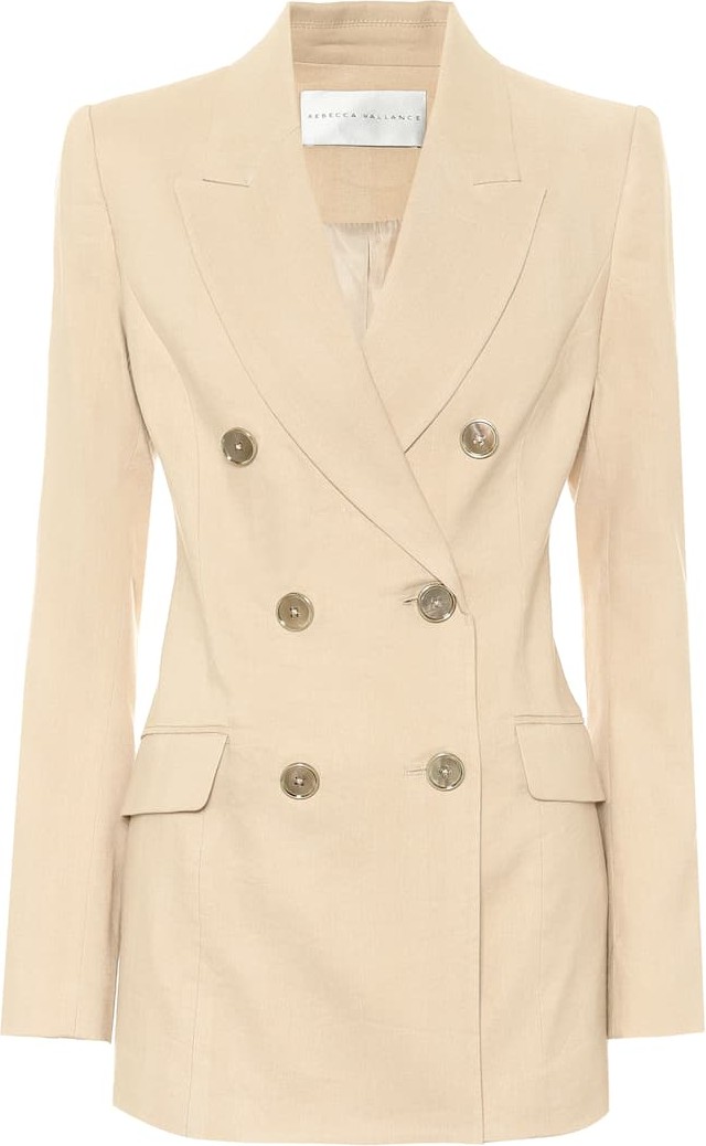 Rebecca Vallance Mojito linen-blend blazer