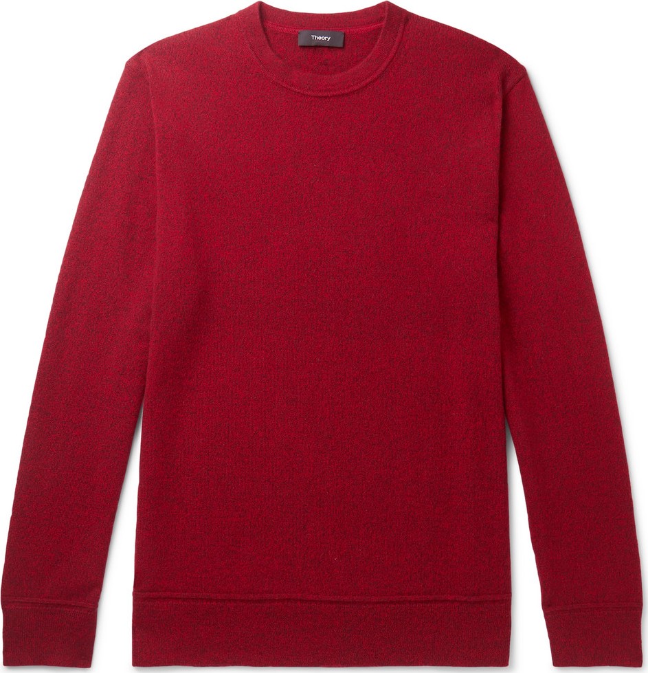 Theory Hills Mélange Cashmere Sweater