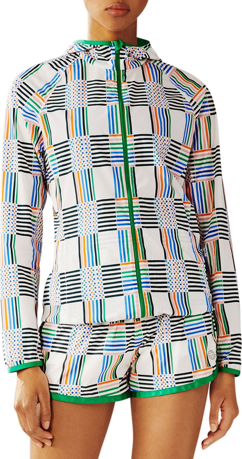 Tory Sport Printed Nylon Packable Jacket