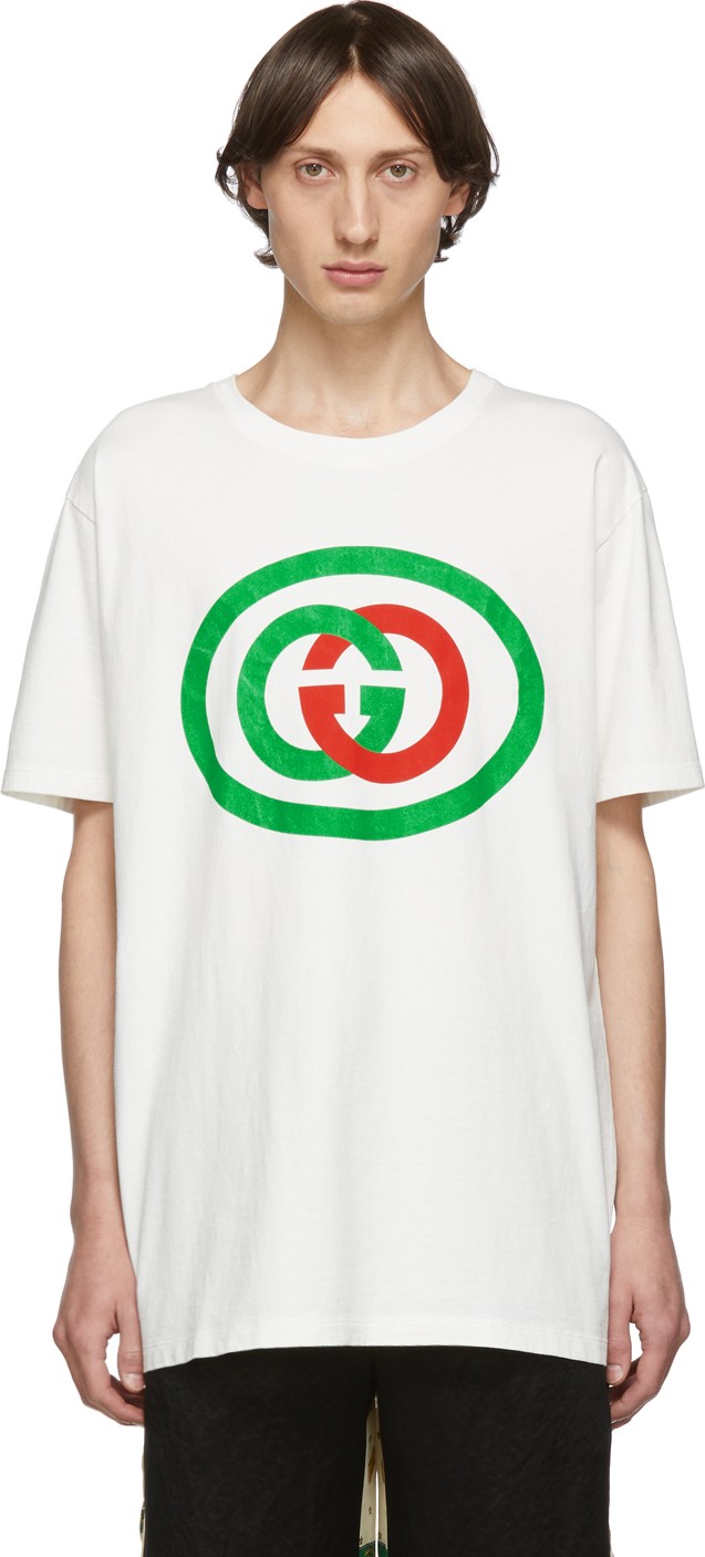 Gucci Off-White Interlocking G T-Shirt