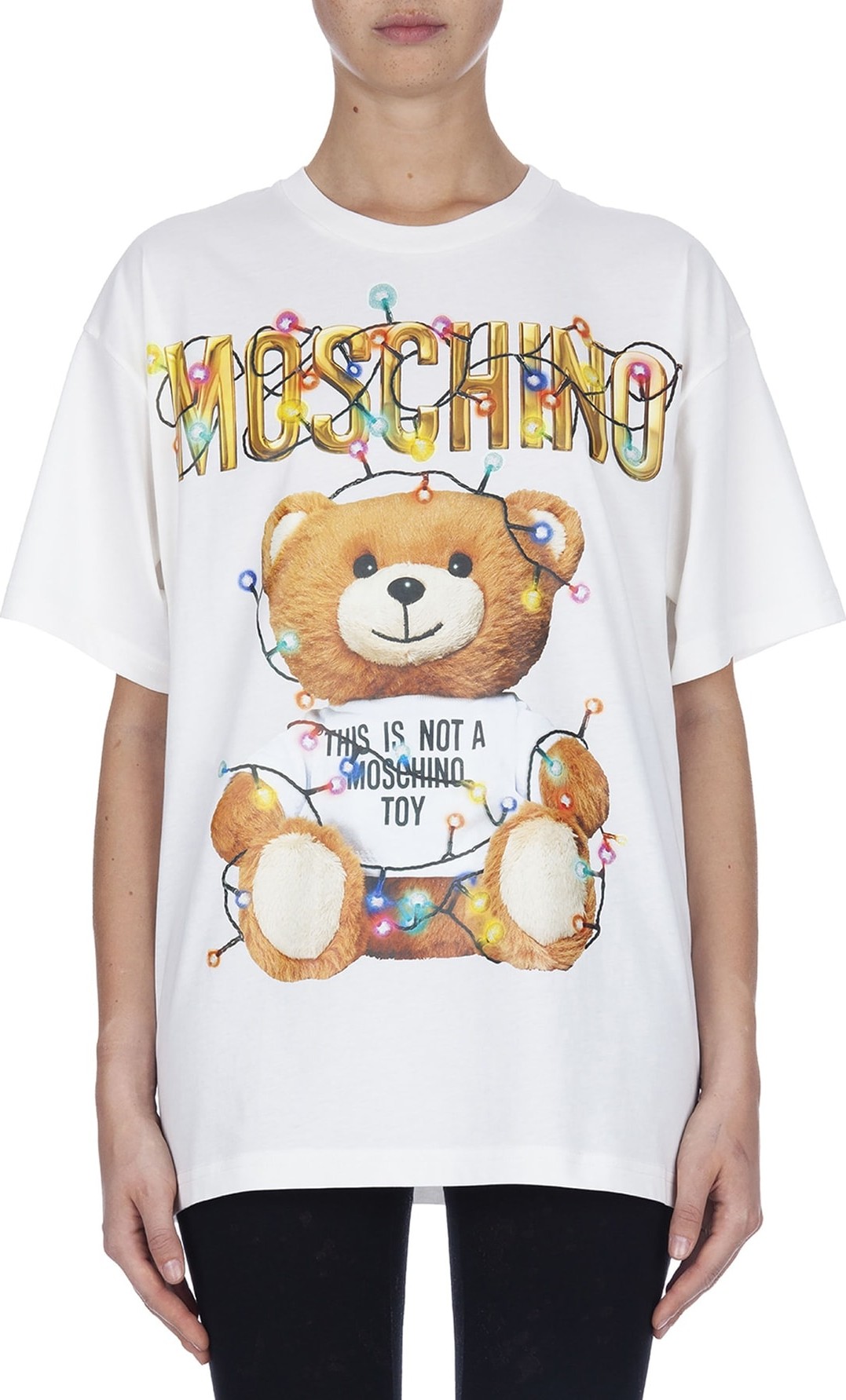 Moschino Christmas Teddy Oversized Tee