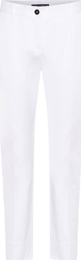 Dolce & Gabbana Cotton-poplin pants