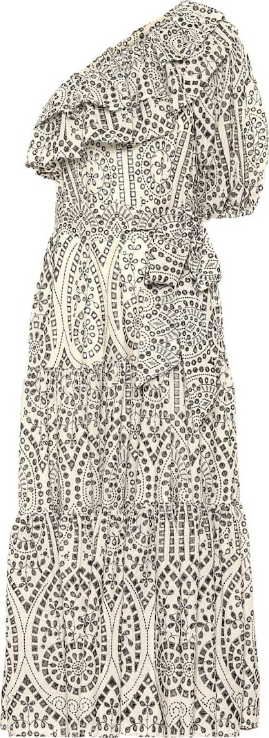 Lisa Marie Fernandez Arden embroidered cotton maxi dress