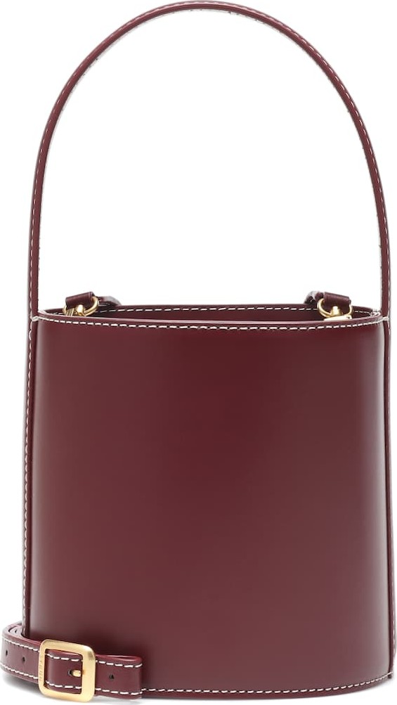 Staud Bissett leather bucket bag