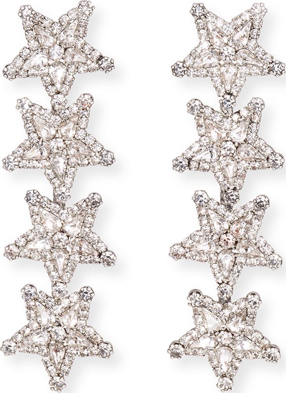 Elizabeth Cole Arie Crystal Star Earrings