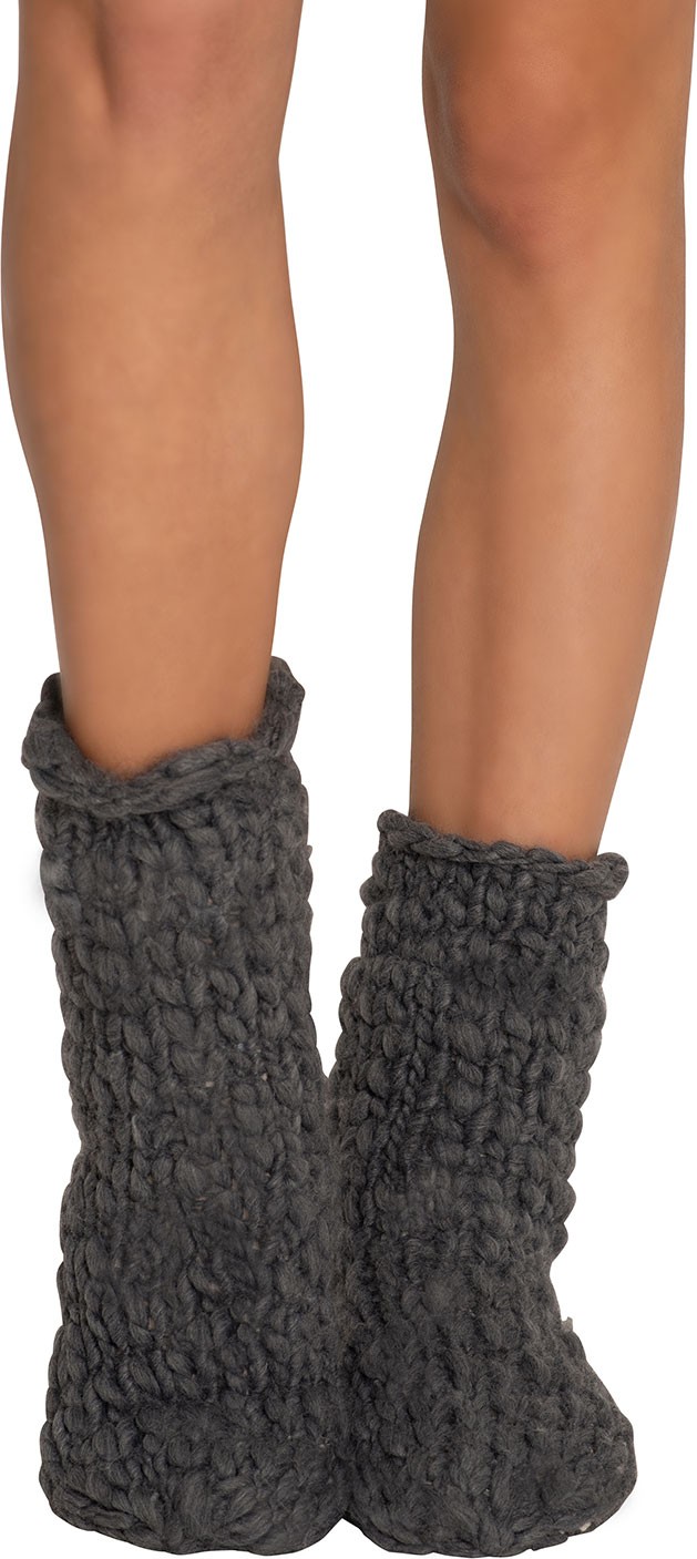 Eberjey Scout Wide-Knit Slipper Socks
