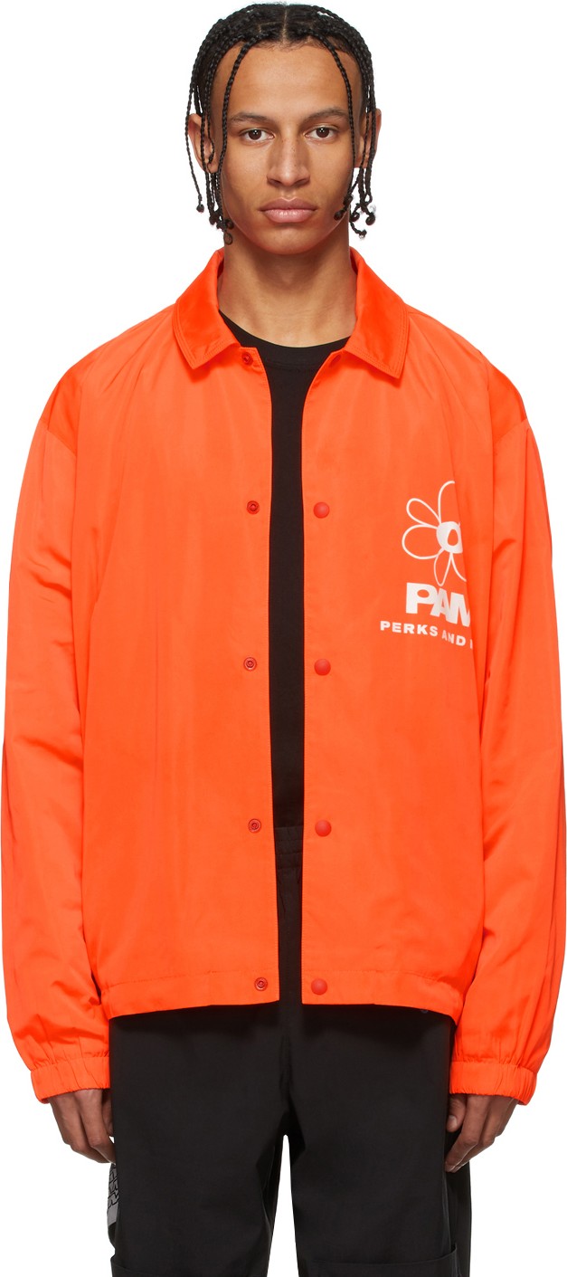 Perks and Mini Orange View Coach Jacket