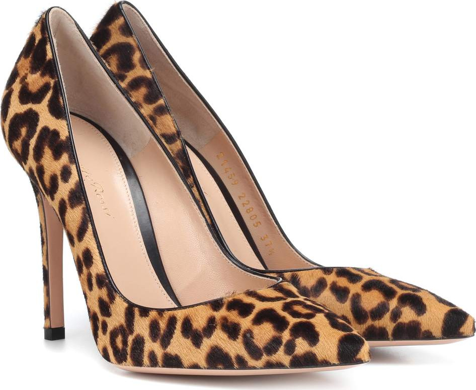 Gianvito Rossi Gianvito 105 calf hair pumps