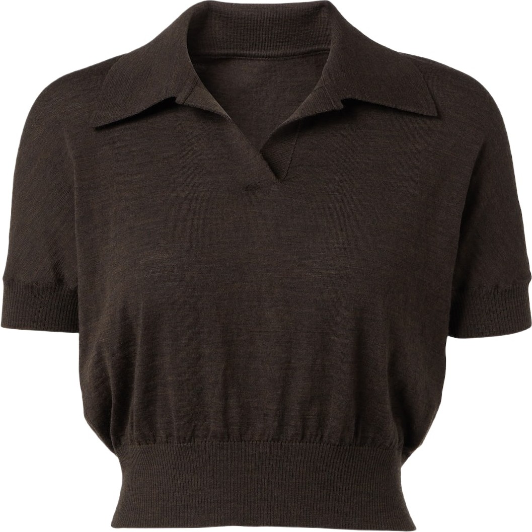 Khaite - Morgane wool-blend polo shirt
