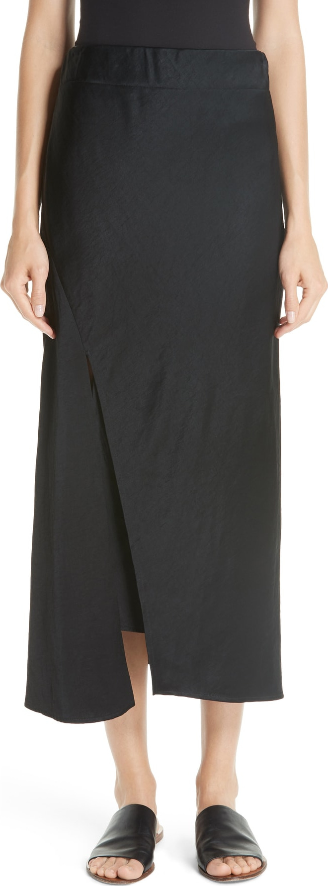 Zero + Maria Cornejo Bias Slip Skirt