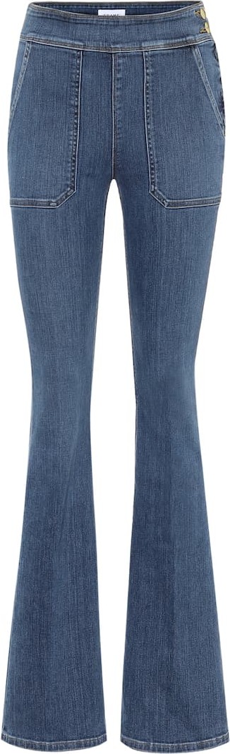 FRAME DENIM Le Francoise high-rise flared jeans