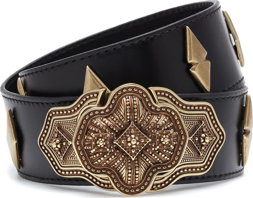Etro Embellished leather belt