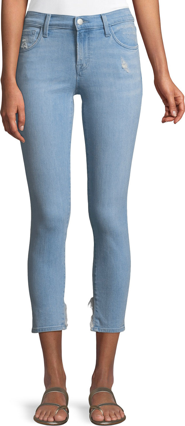 J BRAND 835 Mid-Rise Skinny Capri Jeans