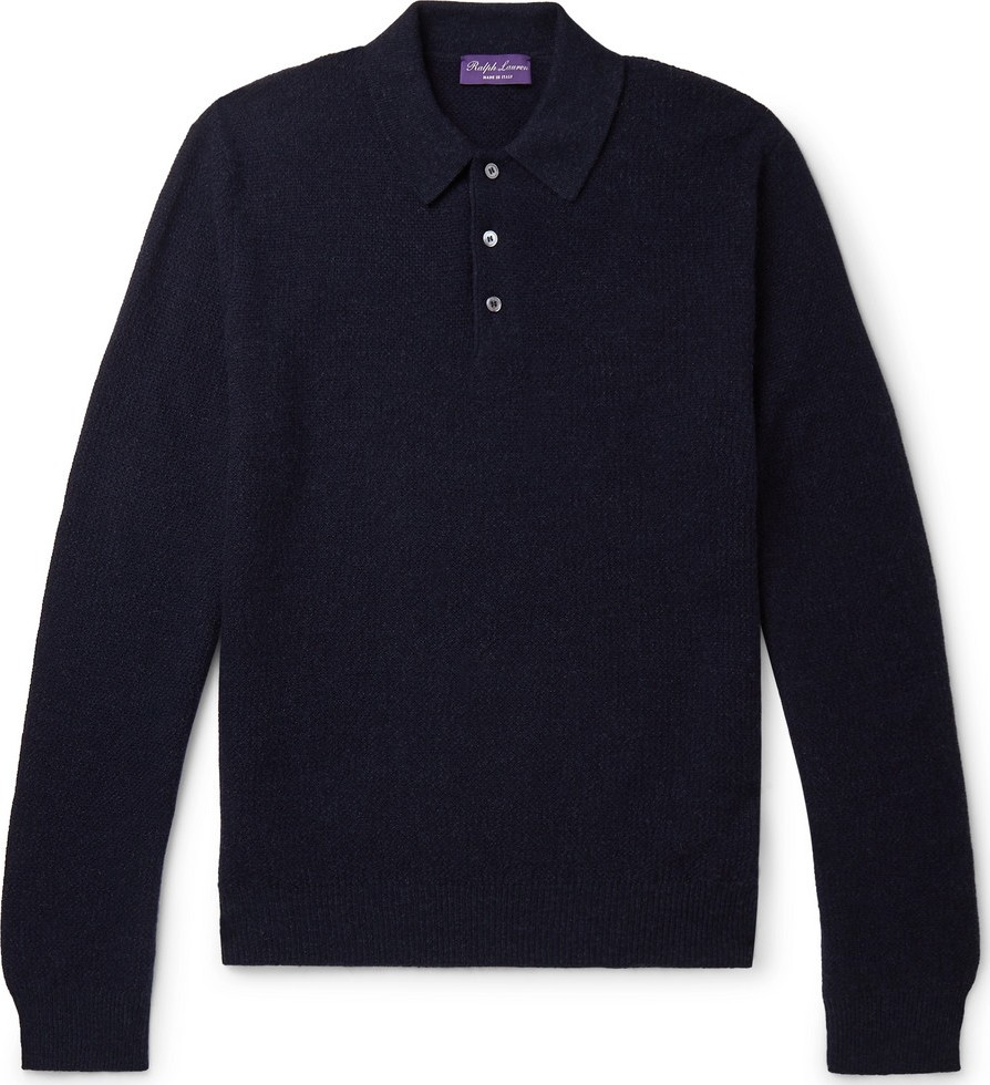 Ralph Lauren Purple Label Cashmere Polo Shirt