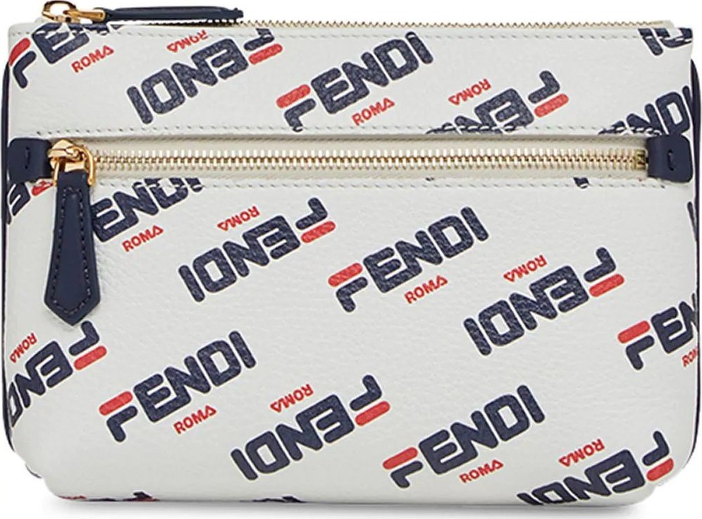 Fendi Fendi Mania medium pyramid pouch