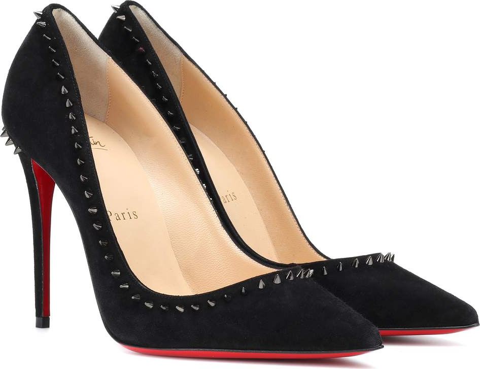 Christian Louboutin Anjalina 100 suede pumps