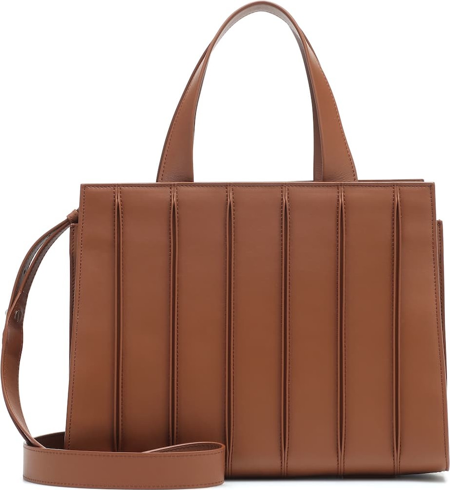 Max Mara Whitney Medium leather tote