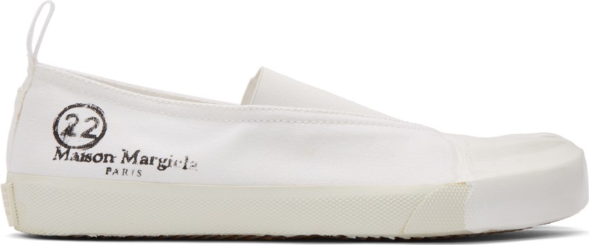 Maison Margiela White Vandal Tabi Sneakers