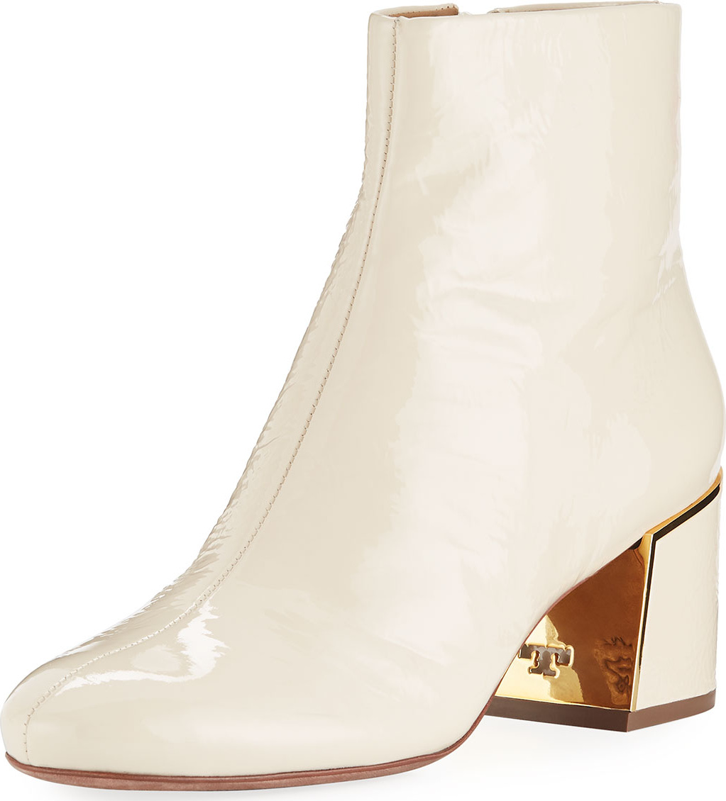 Tory Burch Juliana Patent Leather Booties