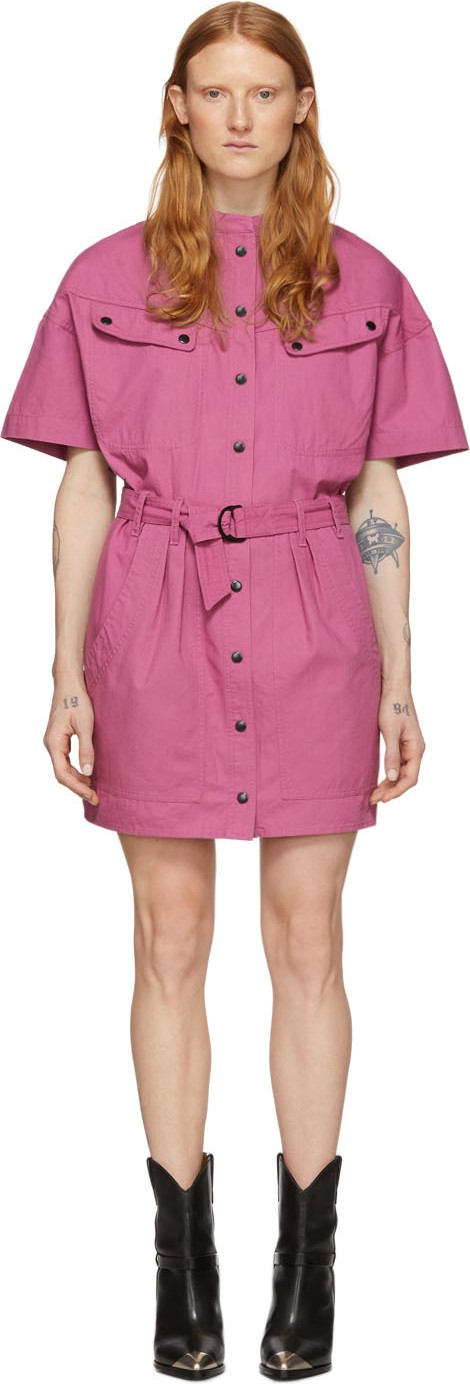 Isabel Marant Etoile Pink Zolina Dress