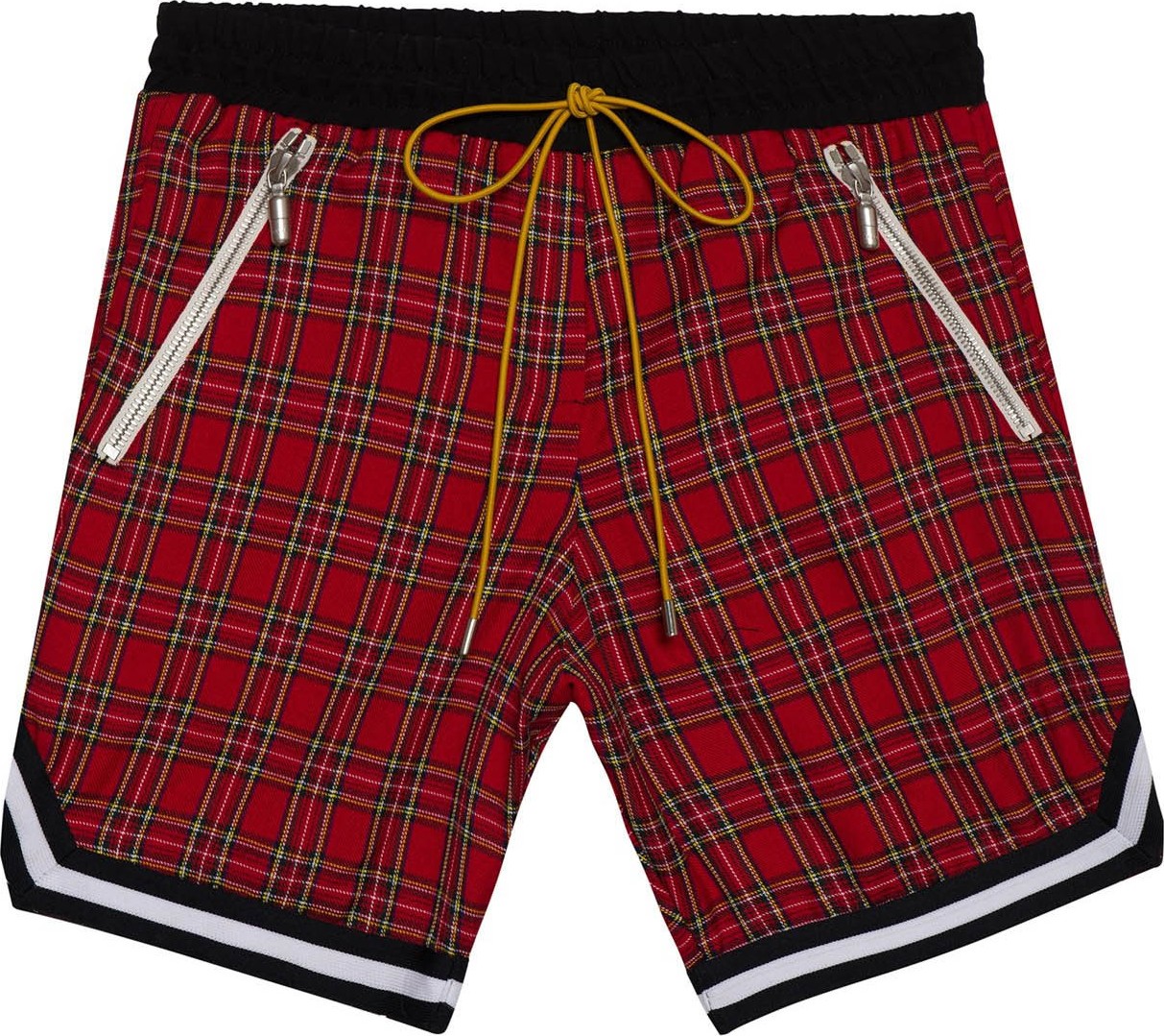 RHUDE Plaid basketball shorts