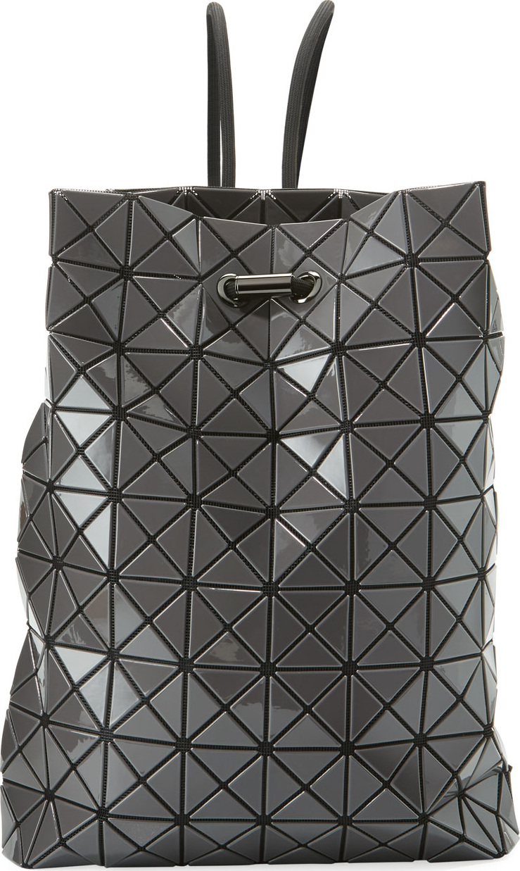Bao Bao Issey Miyake Wring Faux-Leather Prism Backpack