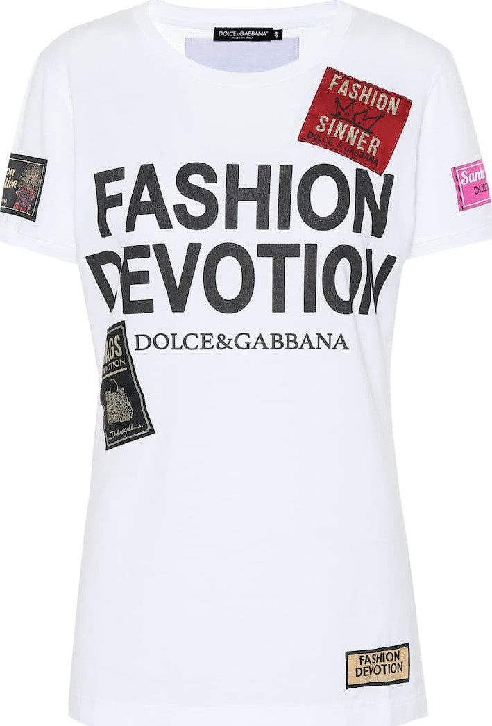 Dolce & Gabbana Printed cotton T-shirt
