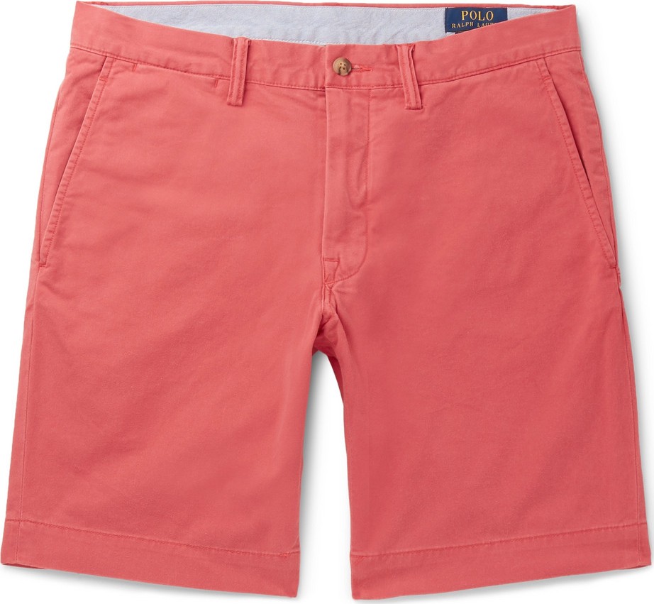 Polo Ralph Lauren Slim-Fit Cotton-Blend Twill Chino Shorts