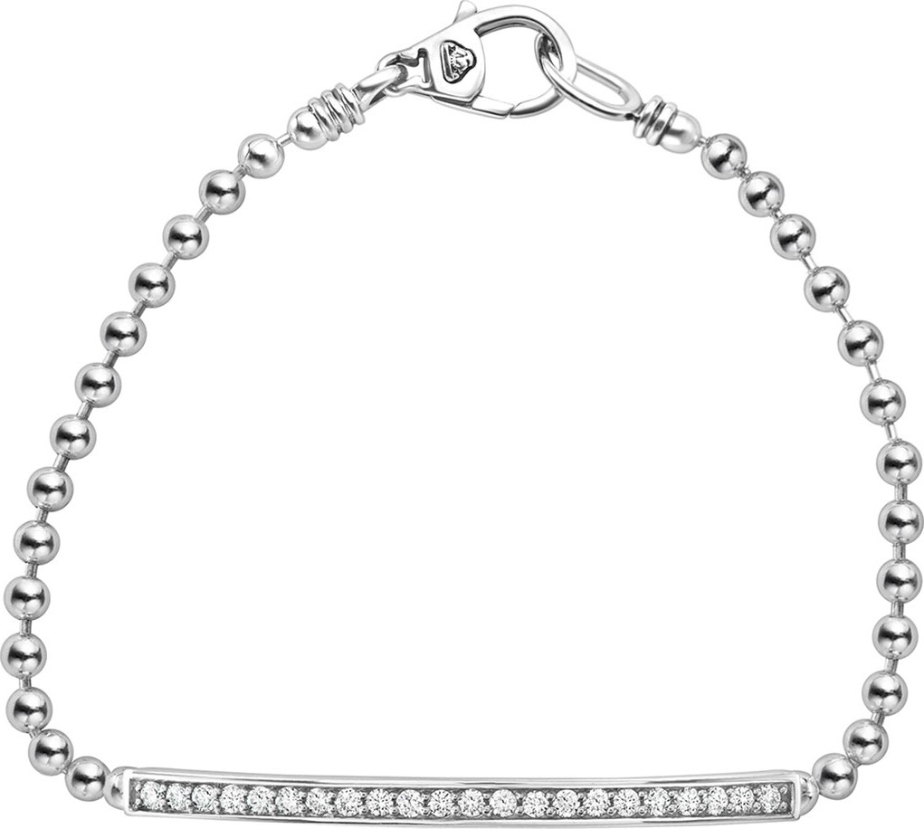 LAGOS Caviar Spark Diamond Ball-Chain Bracelet
