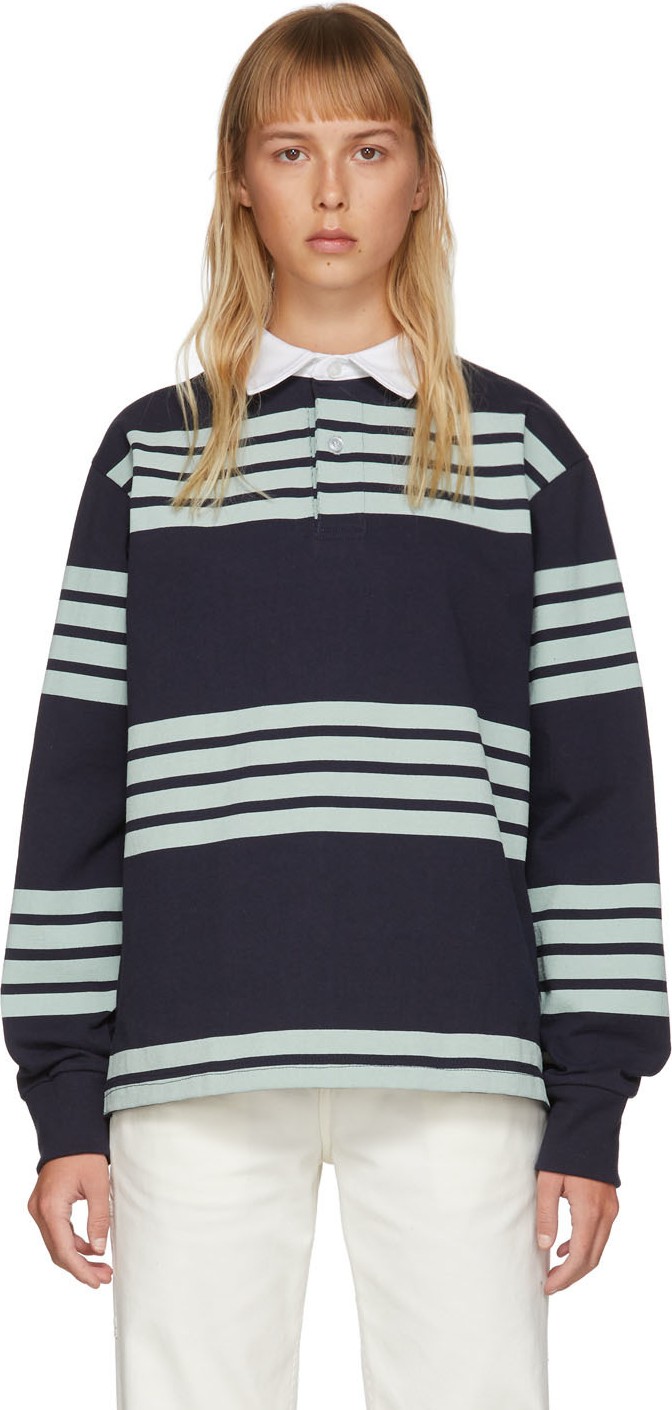 Noon Goons Navy Ranger Rugby Polo