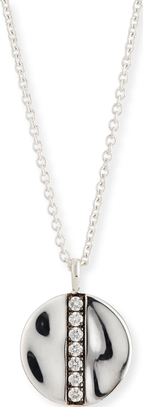 IPPOLITA Senso Diamond Disc Pendant Necklace