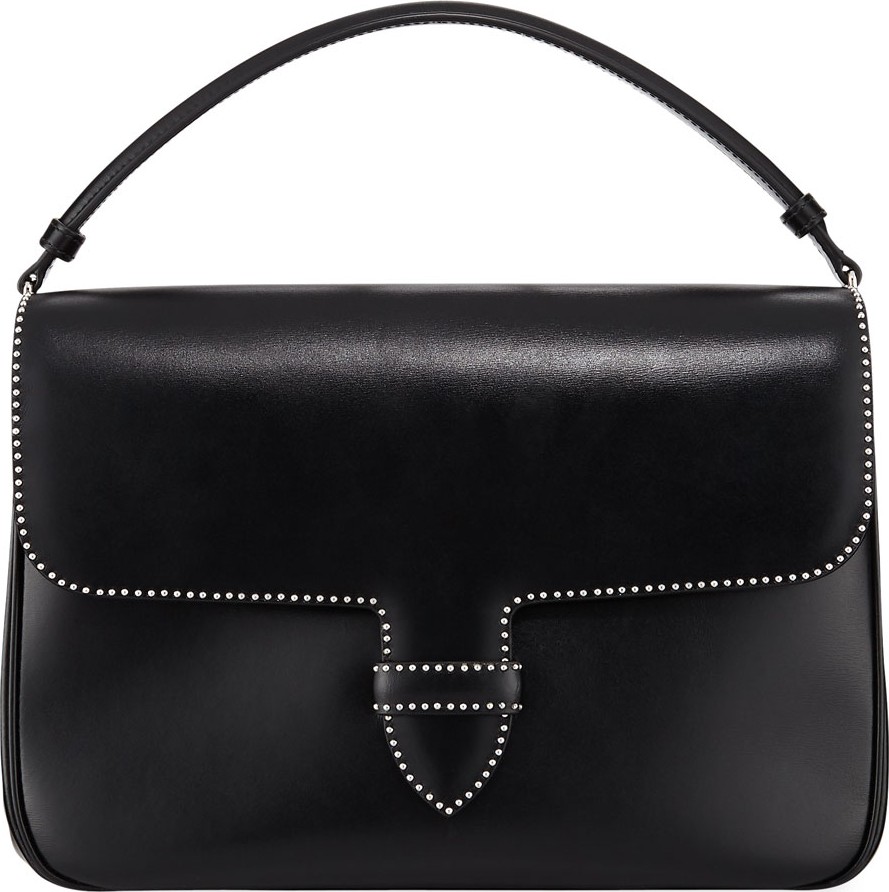 Alaïa Smooth Studded Crossbody Bag