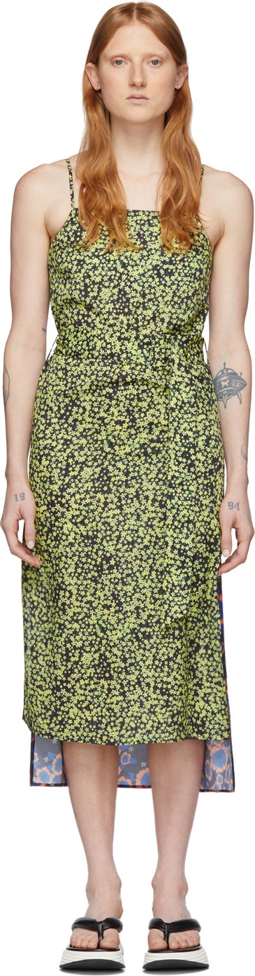 Rokh Multicolor Strappy Utility Dress