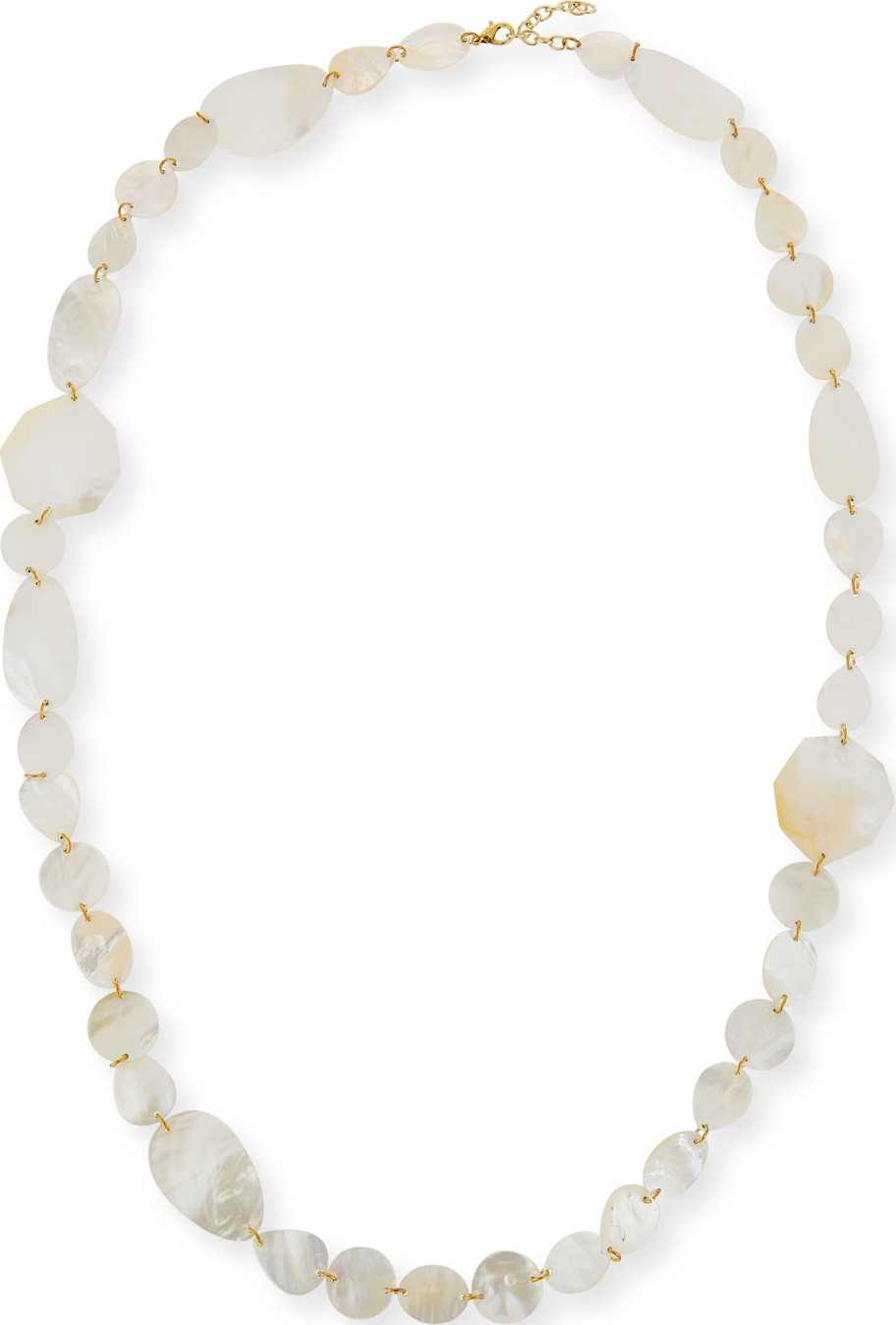 Viktoria Hayman Single-Strand Mother-of-Pearl Necklace